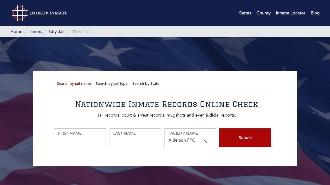 Cicero Jail in Illinois - Lookup Inmate